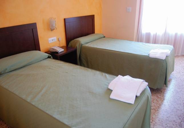 Ambiente de descanso en Hotel Balfagon Calanda. Relájate con nuestro Spa y Masaje en Teruel